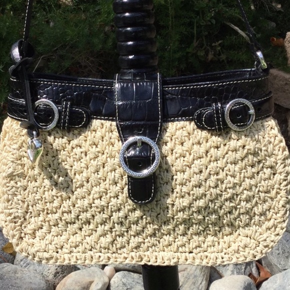 Mini Straw Brighton Handbag - Picture 6 of 6